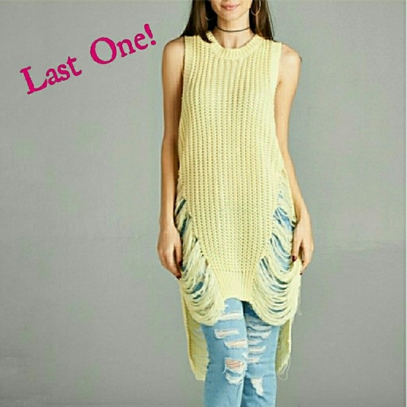 boutique Sweaters - 🔴 Destructed Sweater